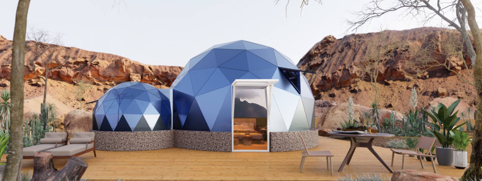 乐安县球形智能光伏玻璃星空房